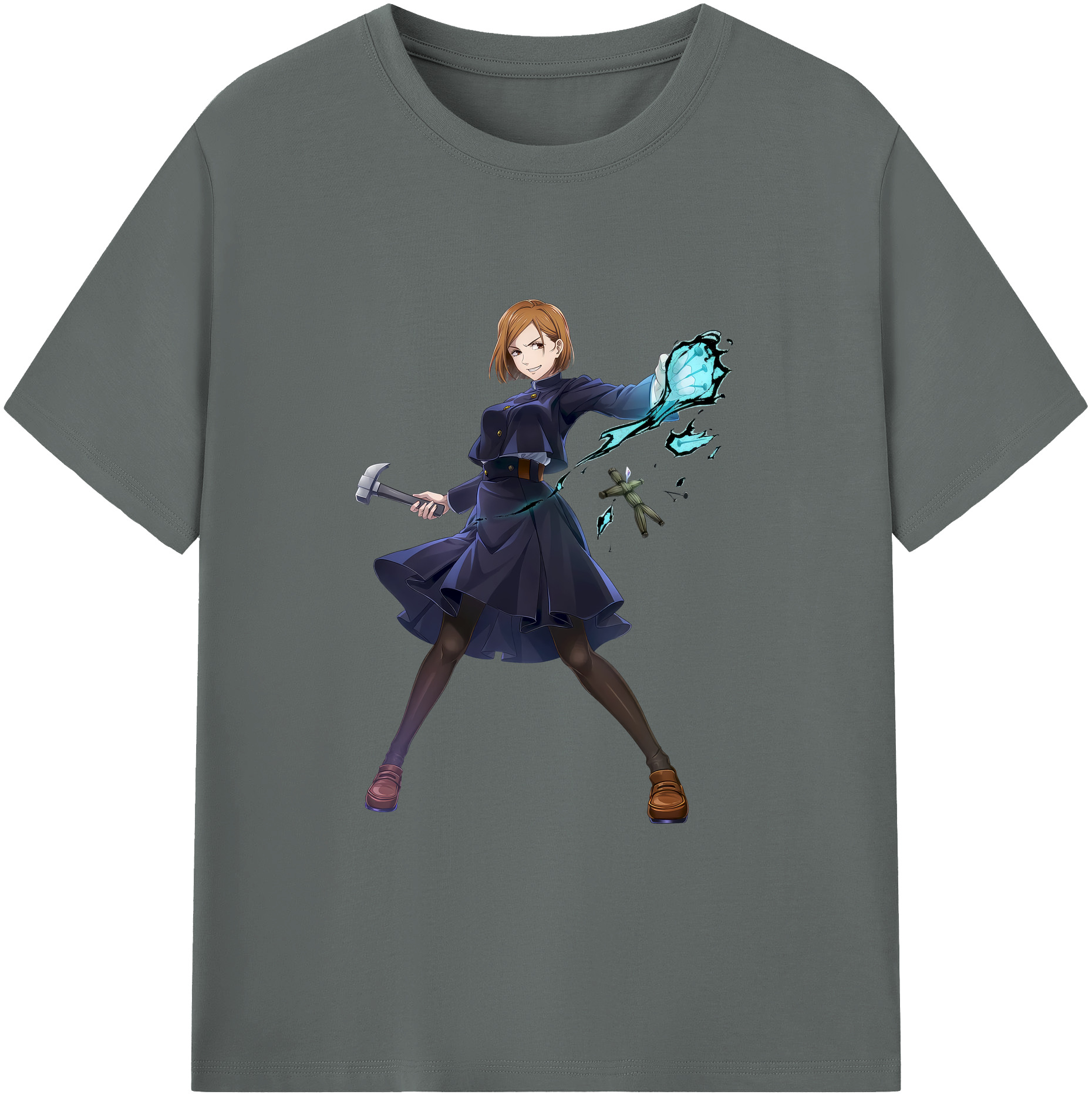 （画像用） 呪術廻戦 Jujutsu Kaisen 綿100％ メンズ半袖Tシャツ｜肌触りやわらか＆通気性